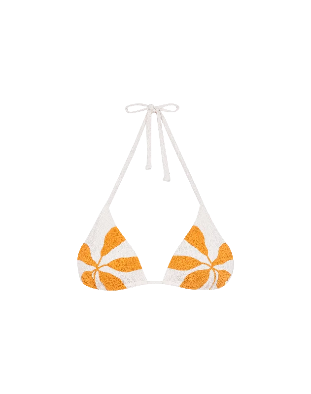 Swimwear with tie-front-Firenze Susan Tri Top - Bossa Sunset