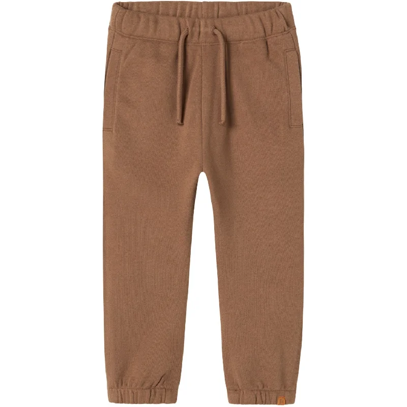 Sports Pant with retro vibe-Lil'Atelier Shitake Ilondon Ros Sweatpants