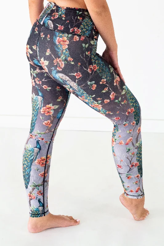 Sports Legging with low-end comfort-Mayura Legging | Amethyst