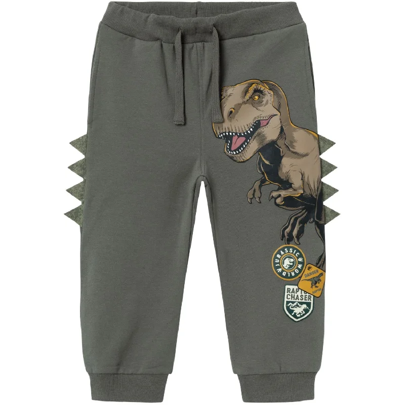 Sports Pant with two-tone-Name It Tea Leaf Sasha Jurassic Sweatpants