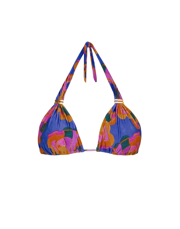 Swimwear with bold texture-Bia Tube Top - Peonia