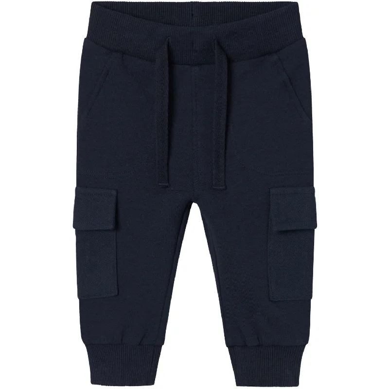 Sports Pant for weekend wear-Name It Dark Sapphire Solly Sweatpants