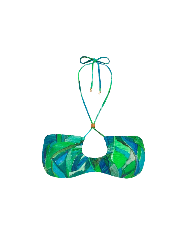 Swimwear with closed weave-Fay Top - Tropics