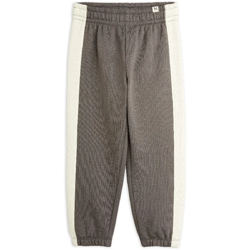 Sports Pant with modular features-Mini Rodini Grey Mini Rodini Society Panel Sweatpants