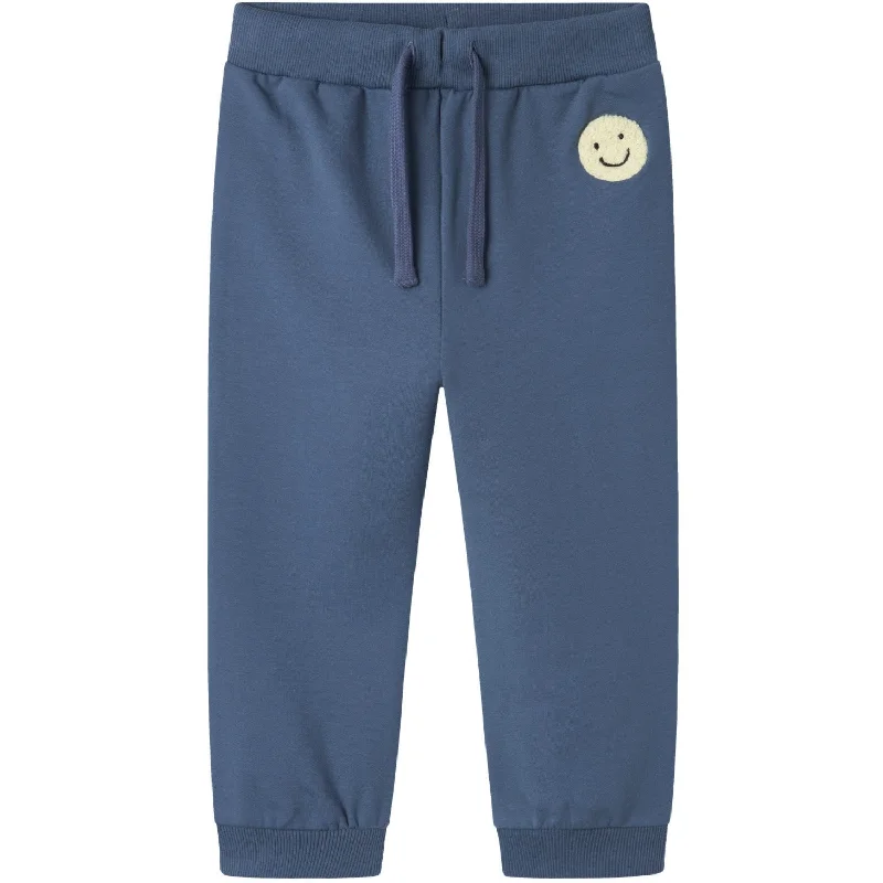 Sports Pant for teens-Name It China Blue Sumo Regular Sweatpants