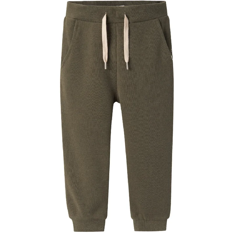 Sports Pant with symmetrical look-Name It Tea Leaf Obear Sweatpants