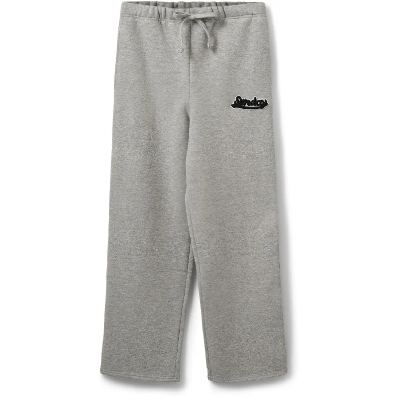 Sports Pant for standalone wear-Sofie Schnoor Grey Melange Sweatpants