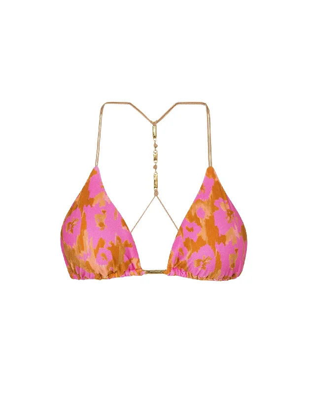 Swimwear with drawstring-Ruth T Back Top - Mosqueta