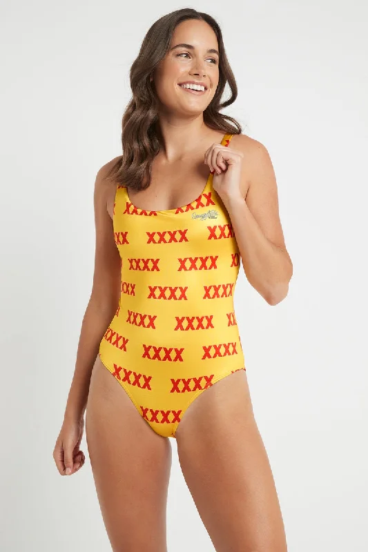 Swimwear for strength workouts-Poolside in XXXX Logos