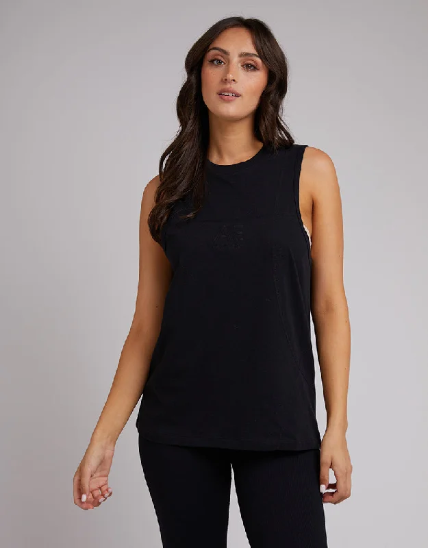 All About Eve Active Anderson Tank Black