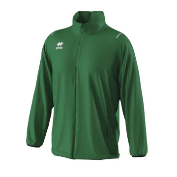 Sports Jacket with crew neck-Errea Pressing Rain Jacket (Green)