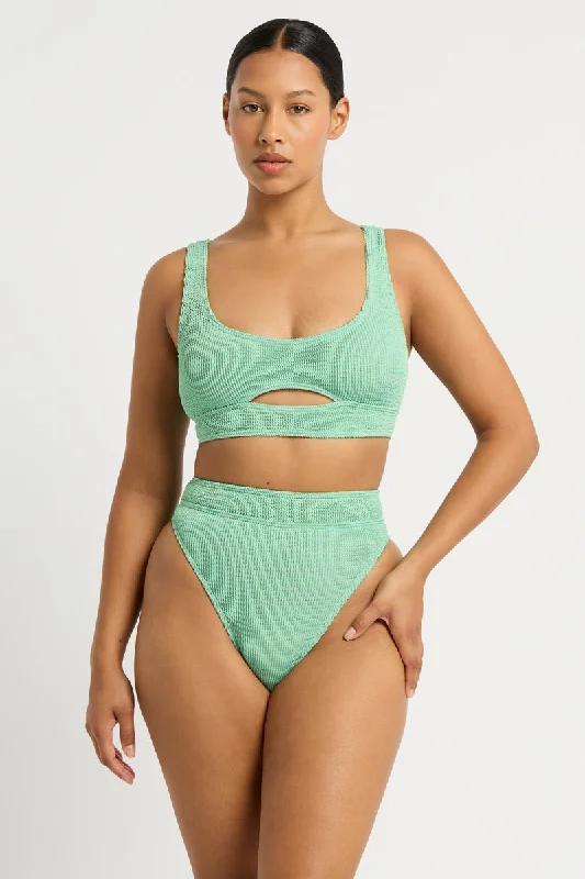 Swimwear with adjustable straps-Bermuda Lurex Sasha & Savannah Set