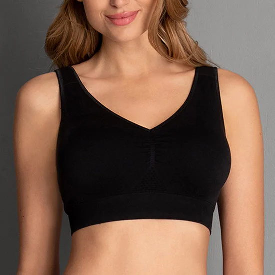 Sports bra with misty trails -Lotta Post Mastectomy Bra Bilateral