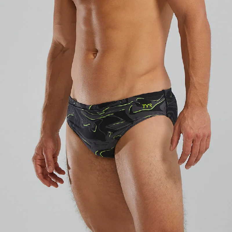 Swimwear for tall sizes-TYR Galaxy Durafast Elite® Men's Brief