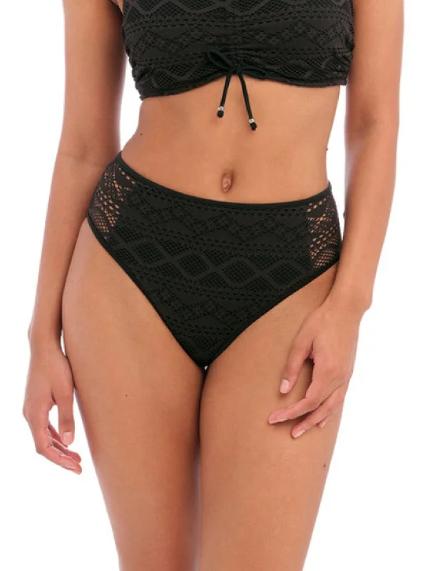 Swimwear with closed weave-Sundance High Waist Bikini Brief