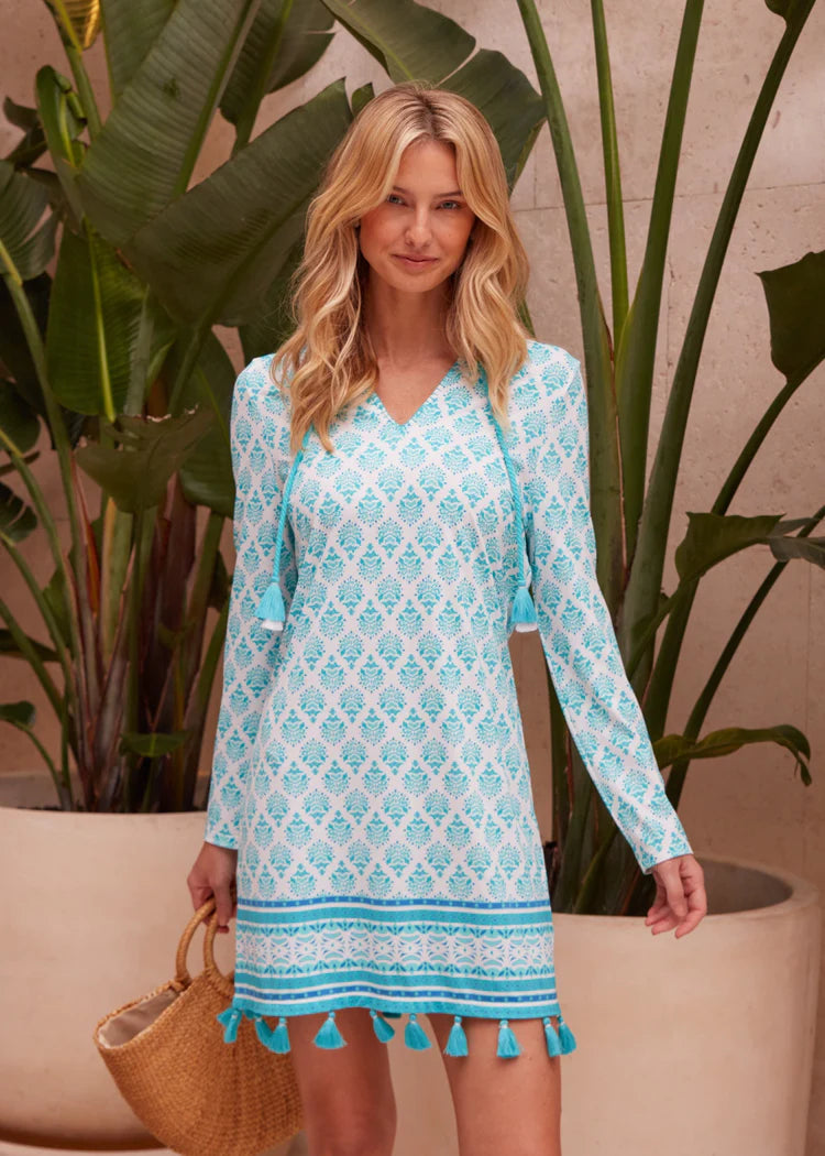 Swimwear for fashion-Cabana Life Amalfi Coast Hooded Cover Up