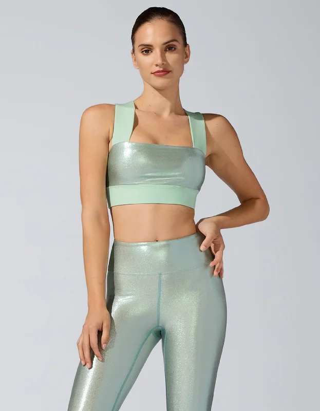 Sports bra with orbit shape -POWER BRA [OPAL]