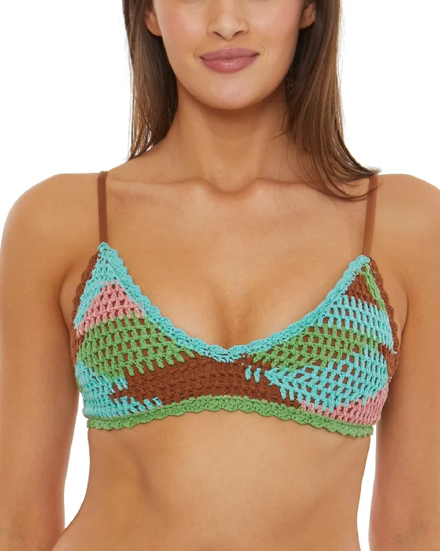 Sports bra with mesh window -2024 Isabella Rose Melody Bralette Top - 4683244