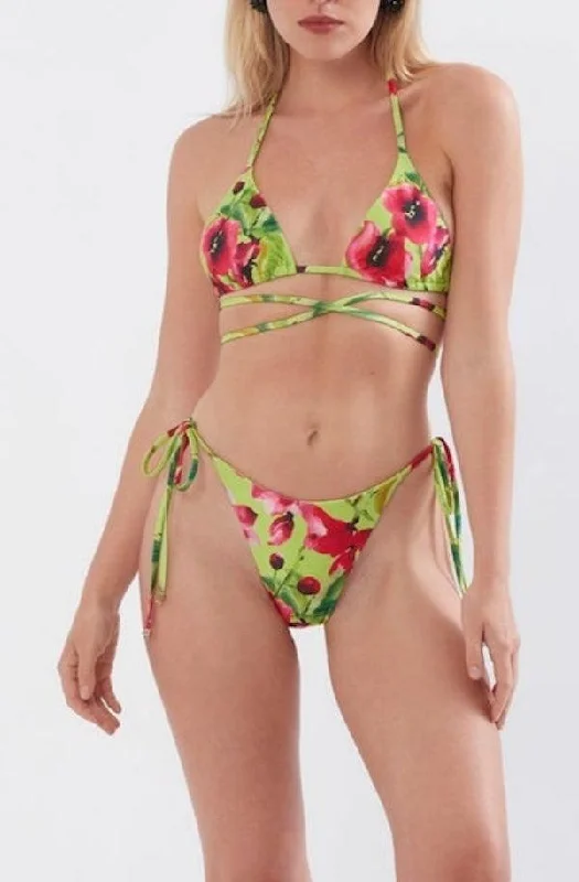 Swimwear with luxury fabric-Zahri Bikini Briefs