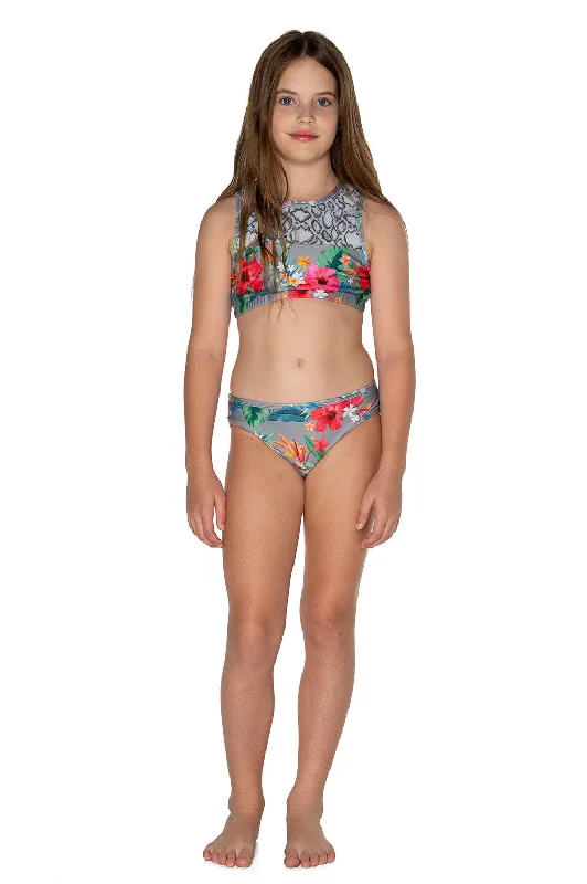 Swimwear for toddlers-Tropicana Mesh Bikini (Isla)