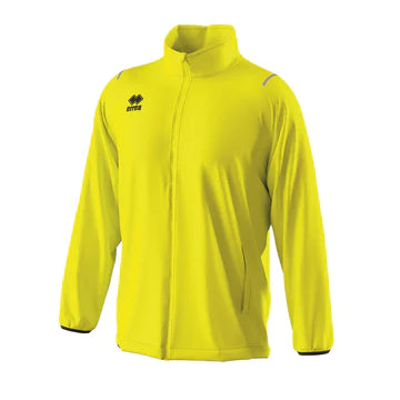 Sports Jacket with button-up front-Errea Pressing Rain Jacket (Yellow Fluo)