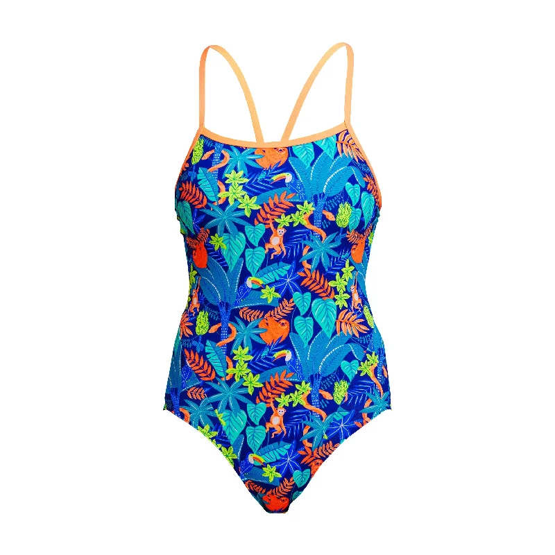 Swimwear with Brazilian cut-Slothed | Ladies Single Strap One Piece