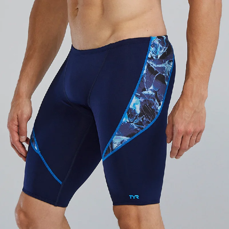 Swimwear for all seasons-TYR Reflecta Durafast Elite® Curve Splice Jammer