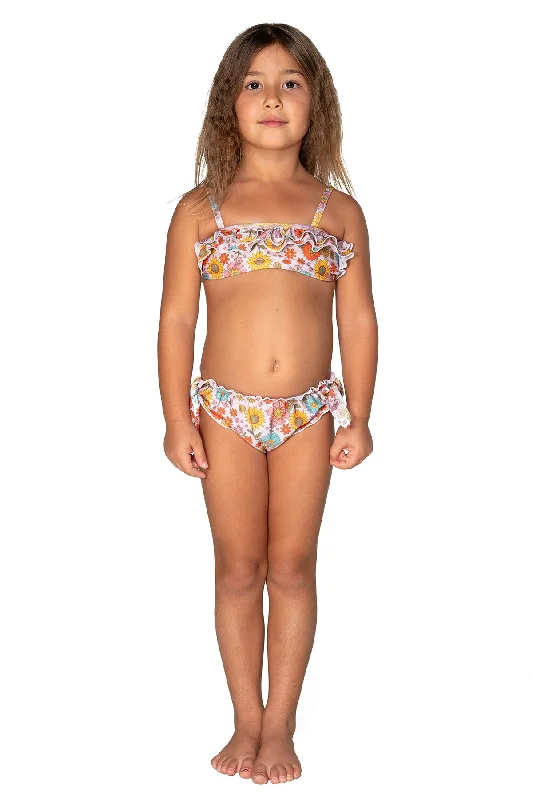 Swimwear for injury support-Peace, Love & Happiness Frilly Bikini (Harmony)