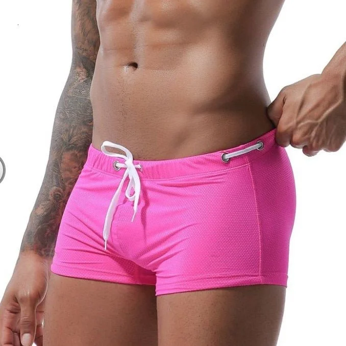 Swimwear for layering-Bold Bowtie Captain Swim Trunks