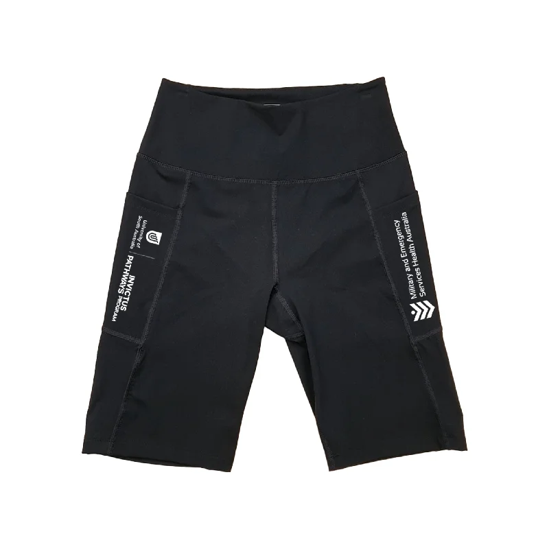 Sports shorts with vented waistband -Women's UniSA Invictus Pathways Bike Short