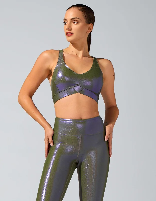 Sports bra with vibe fit -APEX BRA [Dark Orchid]