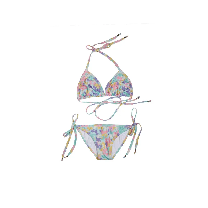 Swimwear with gradient fade-Triangle String Bikini