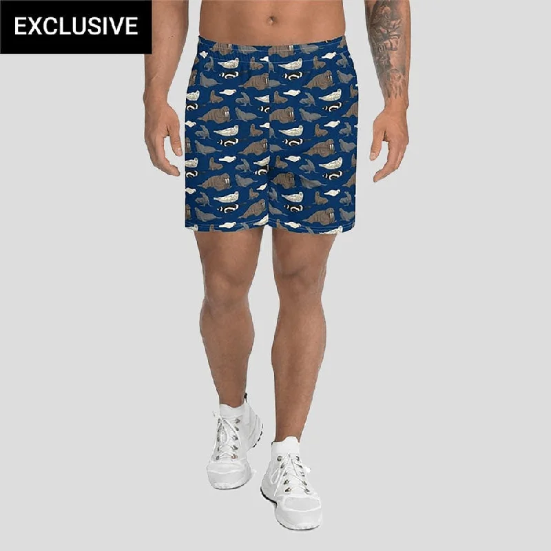 Swimwear with odor-resistant-Pinnipeds Athletic Shorts (POD)