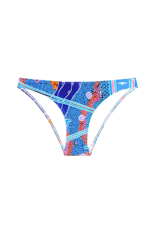 Swimwear for petite sizes-Shelly Bottom in Nardurna Solidarity