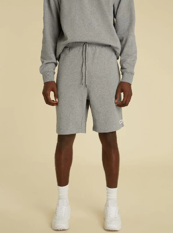 Reflective sports shorts for dusk -GUESS Originals Grey Relaxed Fit Kit Shorts