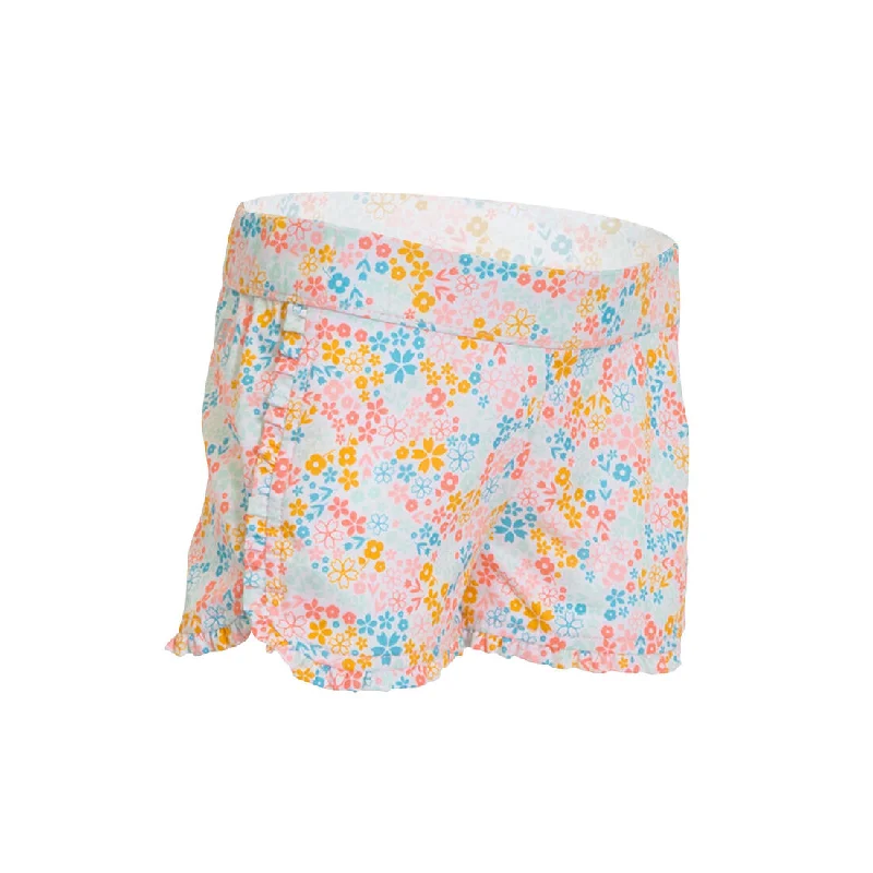 Swimwear with high-end fabric-Baby / Kids’ Swim Shorts with Flower Print