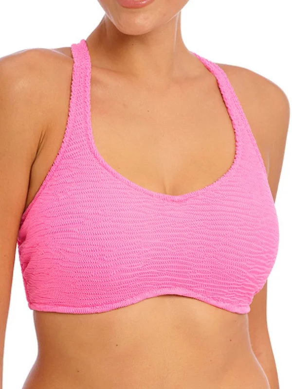 Sports bra with flux fit -Ibiza Waves Bralette Bikini Top - Sorbet