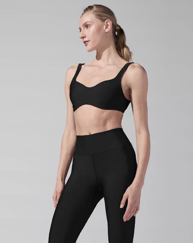 Sports bra for shinty games -HARLOW BRA [Black]