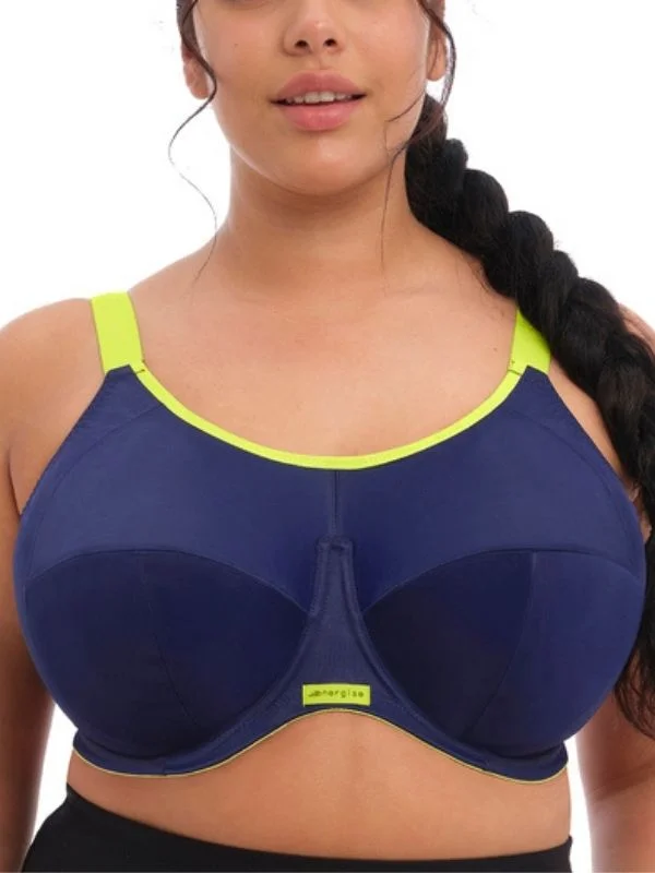 Sports bra with airy shape -Energise Sports Bra - Navy