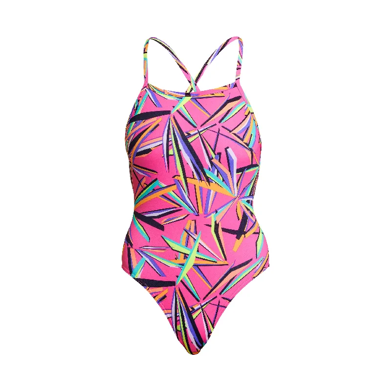 Swimwear floral-Blade Stunner | Ladies Strapped In One Piece