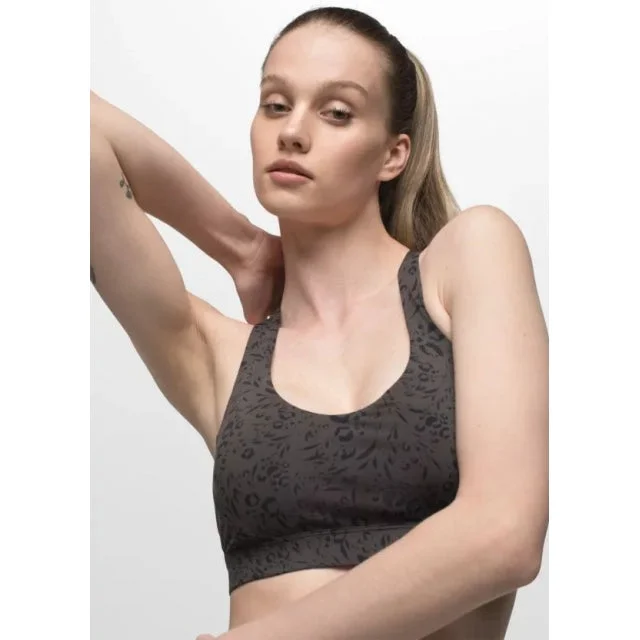 Sports bra with flux pattern -Women's Chakara Bra