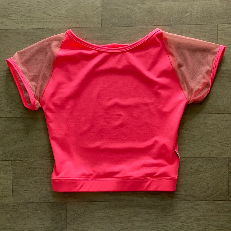 Sports top with swift sprints -Open Back Crop Top [More Colors Available]