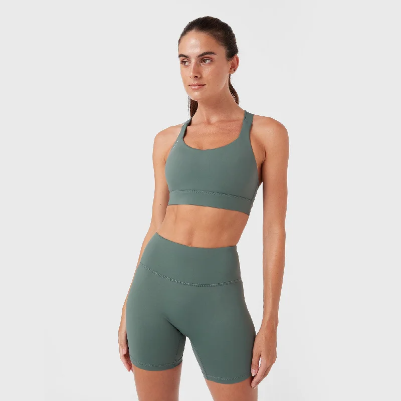 Sports top with bow fit -REC GEN - PROform X Crop Dk Jade