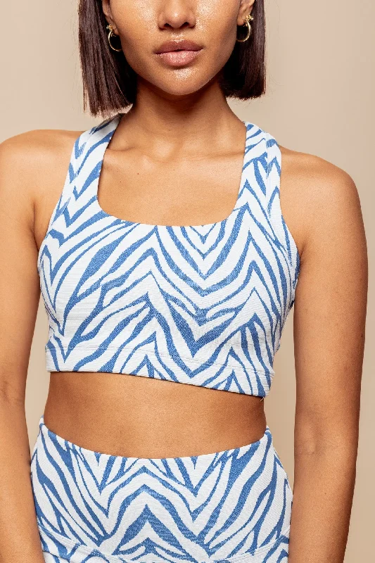 Sports top with bow shape -Levitate Crop