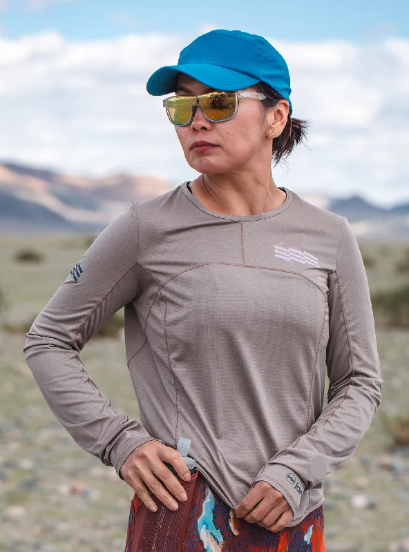 Sports top with surge dashes -W's Run All Day Long Sleeve